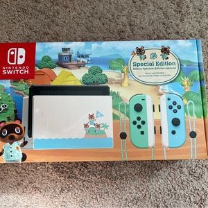 Nintendo Switch Animal Crossing Special Edition